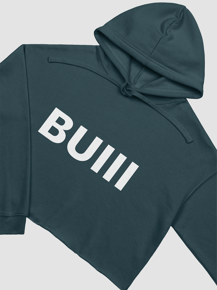 BUIII Originals Logo Fleece Crop Hoodie product image (3)