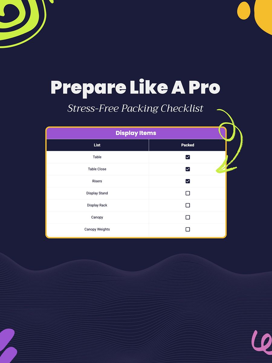 The Ultimate Craft Show Bundle | Event Organizer & Profit, Inventory, Expense Tracker product image (7)