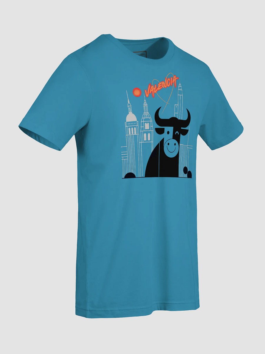 València Skyline Heart T-Shirt product image (97)