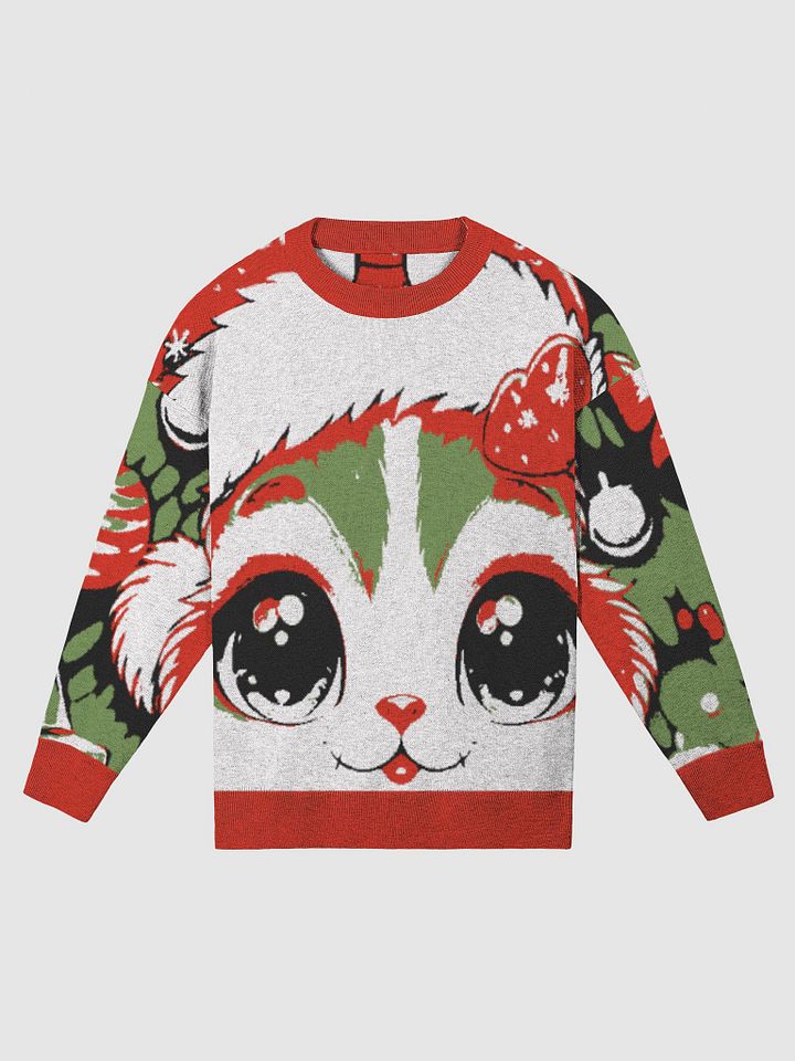Christmas Cat Sweater Perfect For Winter Cheer & Vibes product image (1)