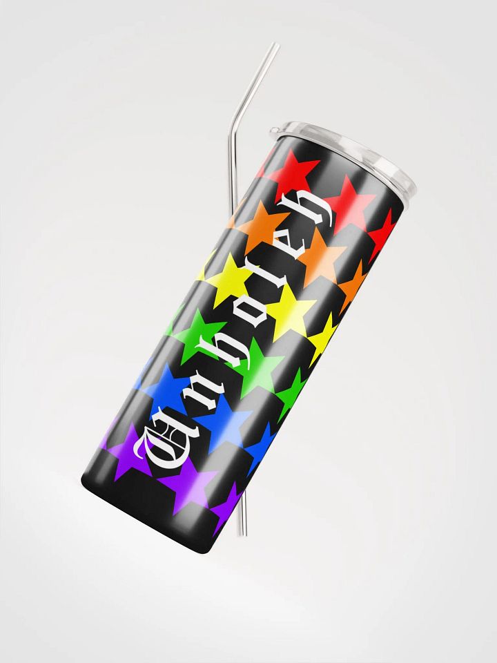 Pride Star Tumbler w/ Straw product image (1)