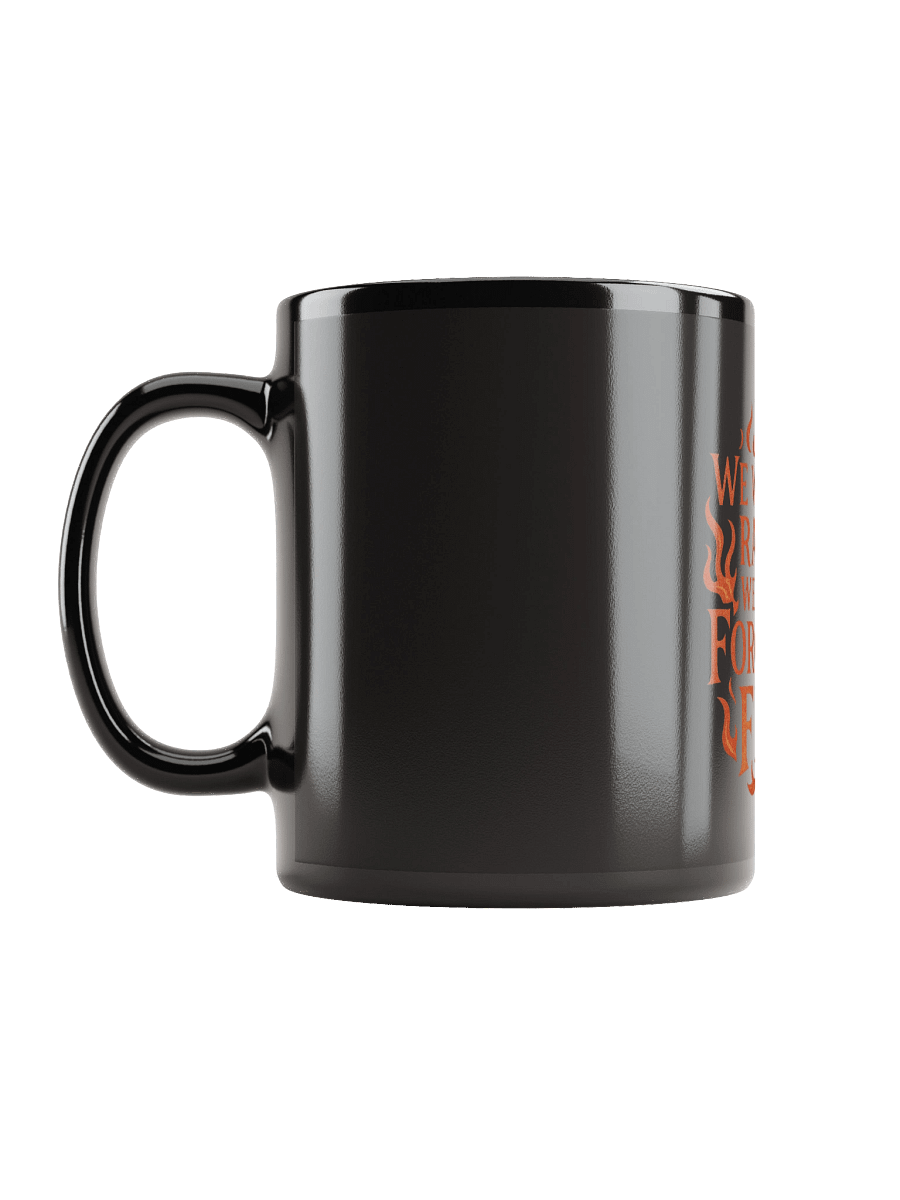 ☕ Forged in Fire – Black Flame Mug 🔥 product image (6)