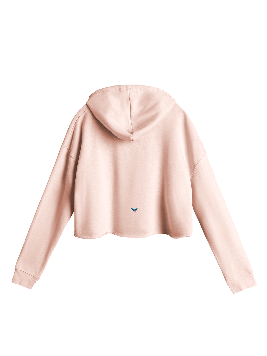 Cute Heart Cropped Hoodie, "Human of the Being" product image (5)