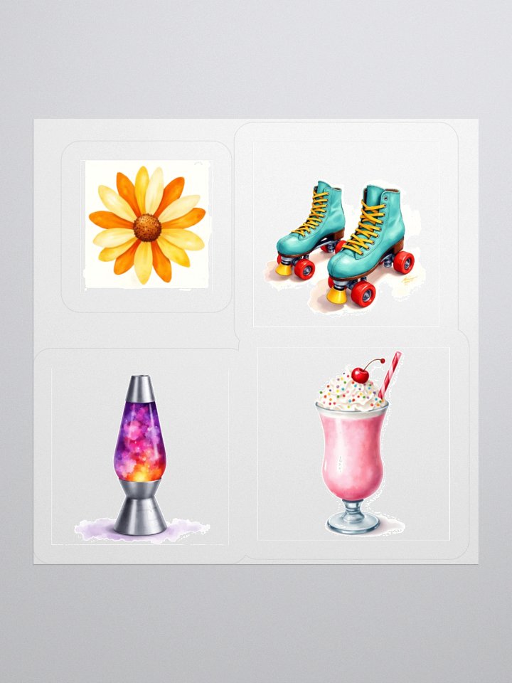 Whimsical Nostalgia Sticker Set product image (1)