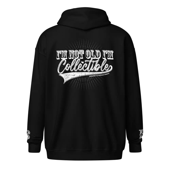 I'M NOT OLD (Zipper Hoodie - Dark) product image (3)