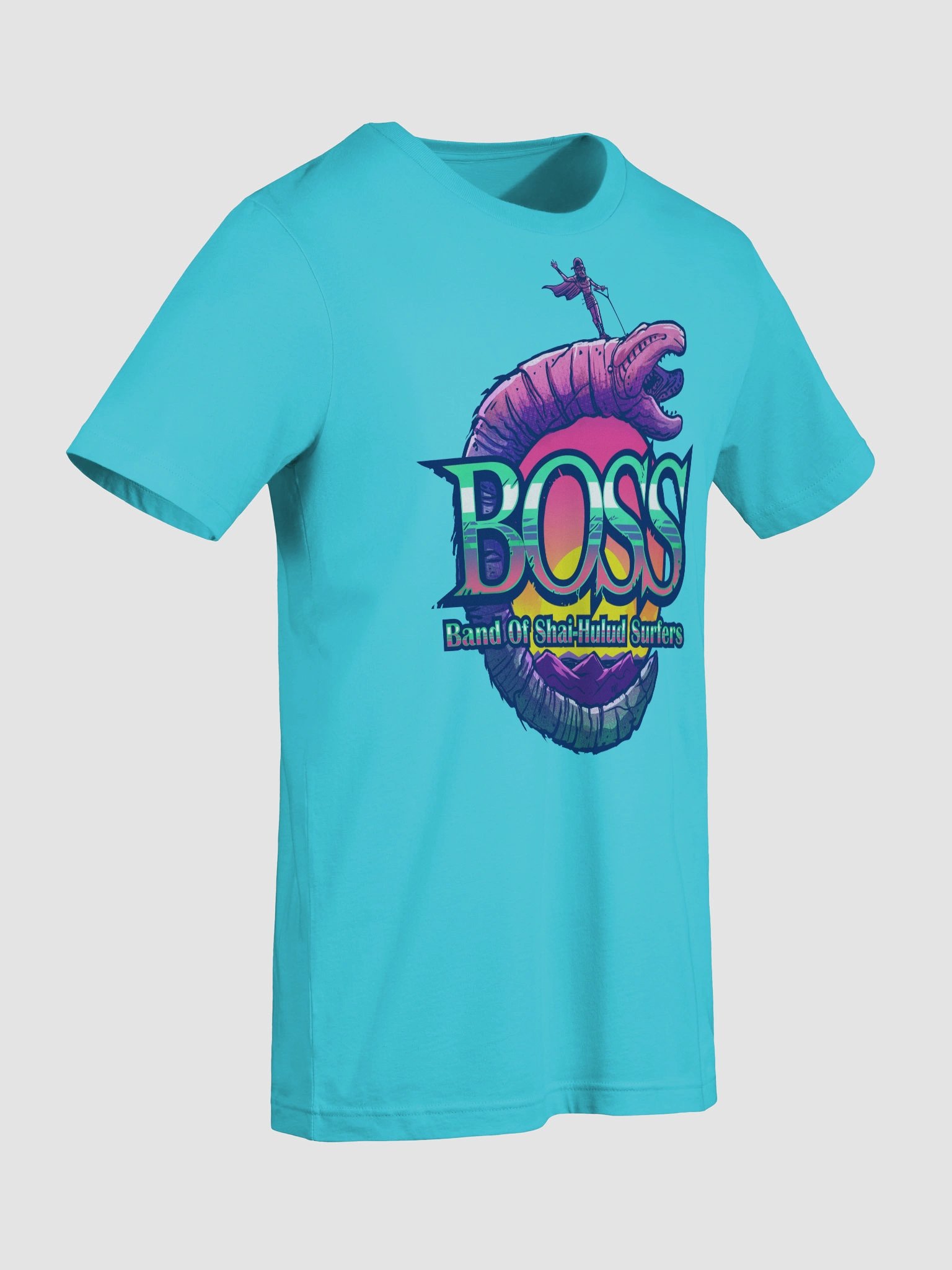 BOSS = Band of Shai-Hulud Surfers -T-Shirt - Unisex sizing product image (76)
