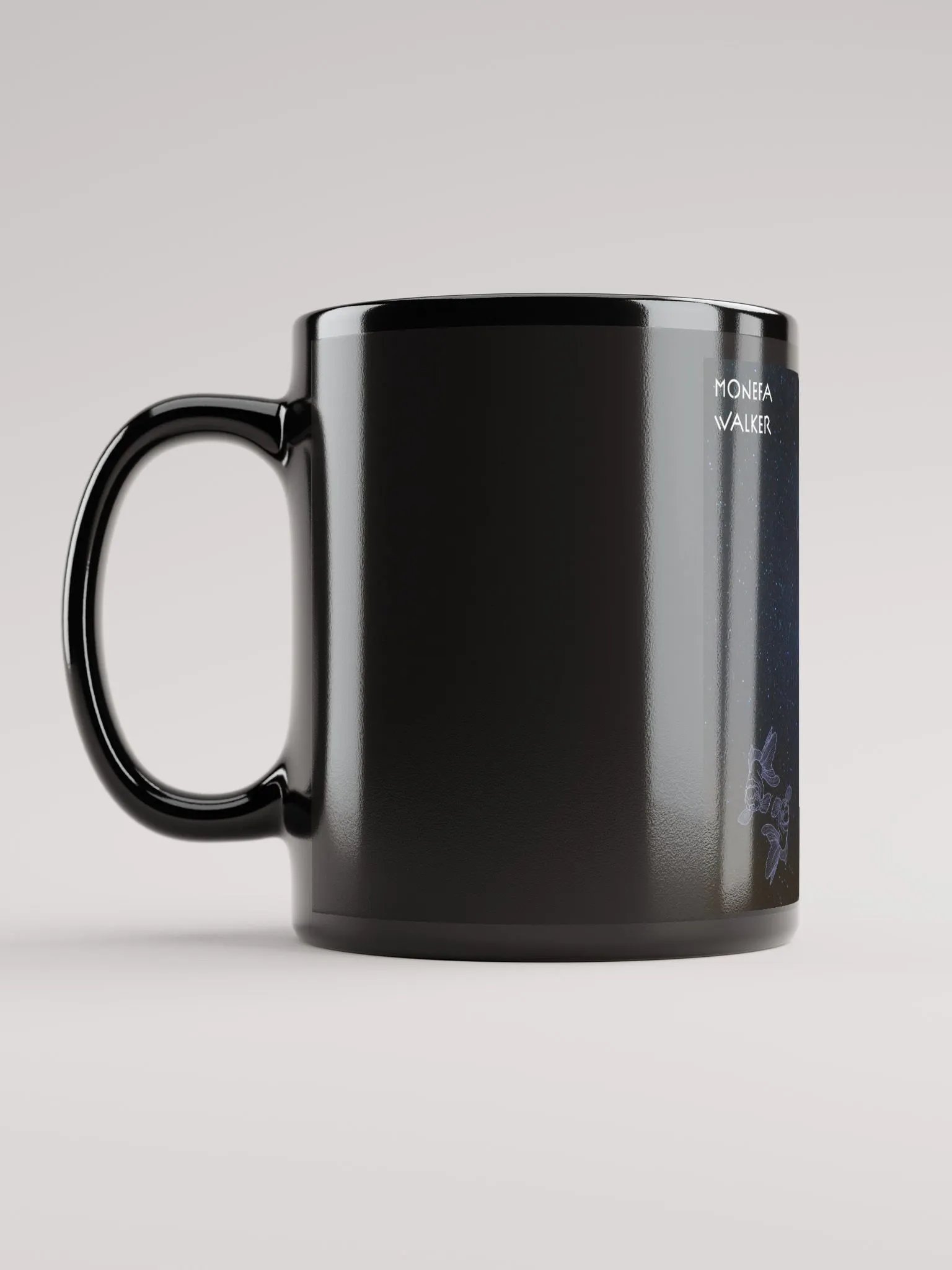 Black glossy mug product image (6)