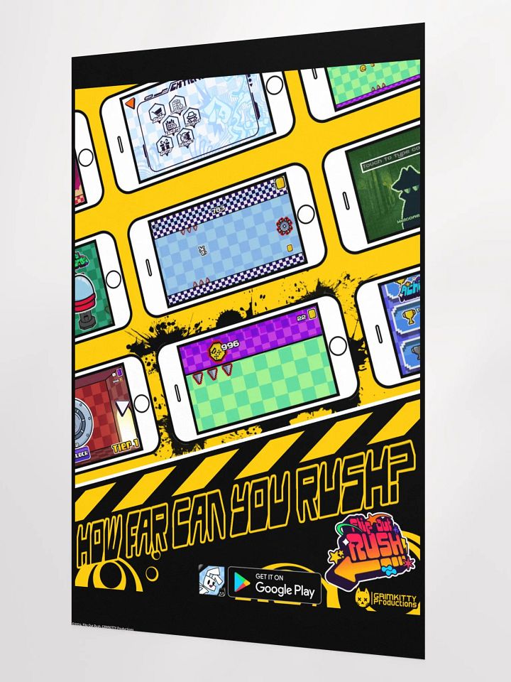 Flip Out Rush - How Far Promotional Poster product image (2)