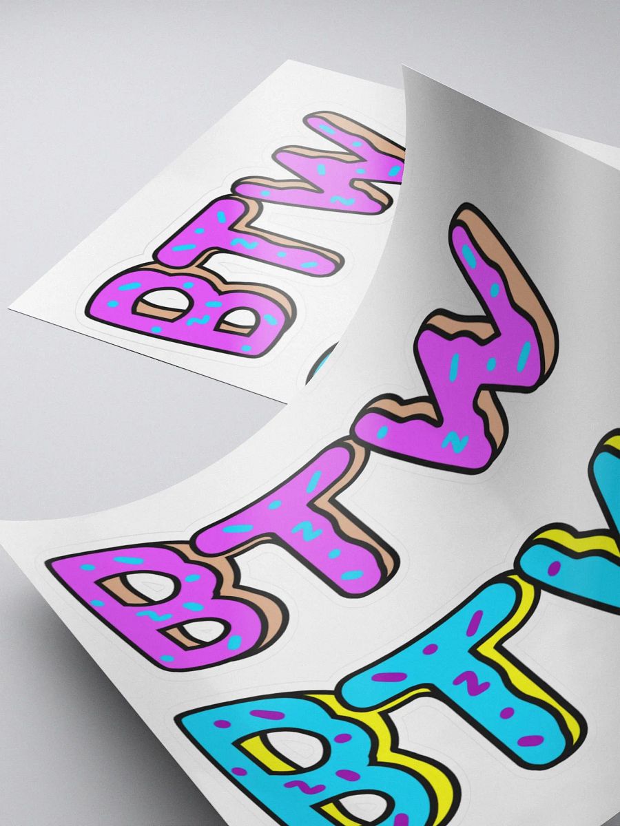 BTW Stickers product image (4)