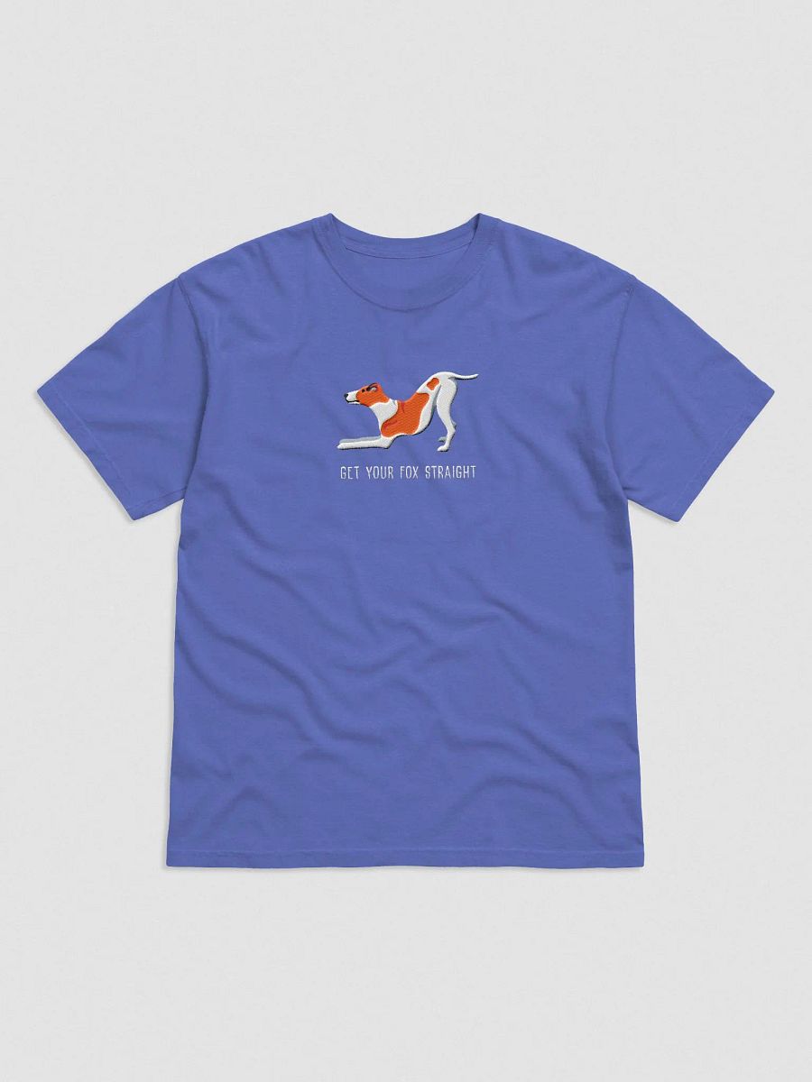 Get Your Fox Straight T-Shirt(Embroidered) of a Smooth Fox Terrier(Red & White) product image (4)