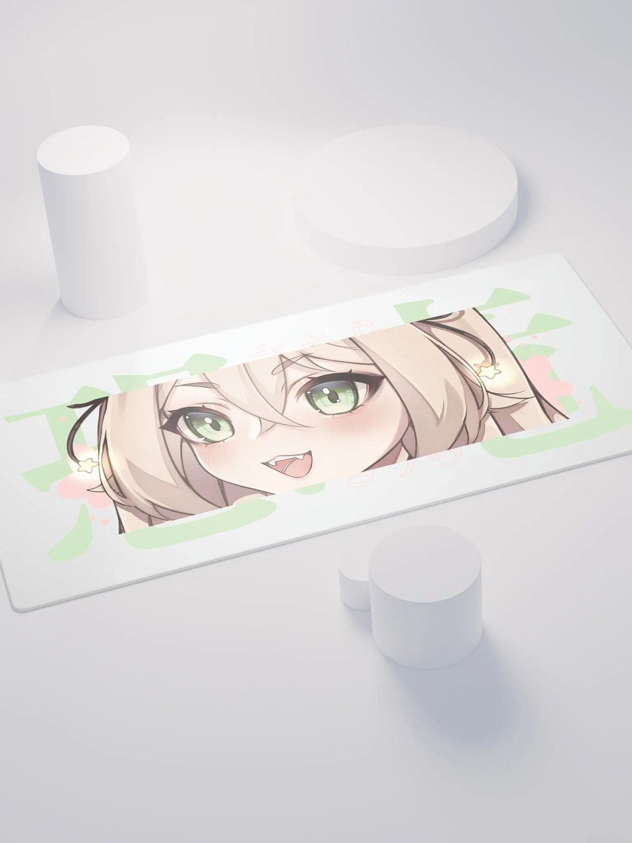 恐竜 Large Gaming Mouse Pad White product image (4)
