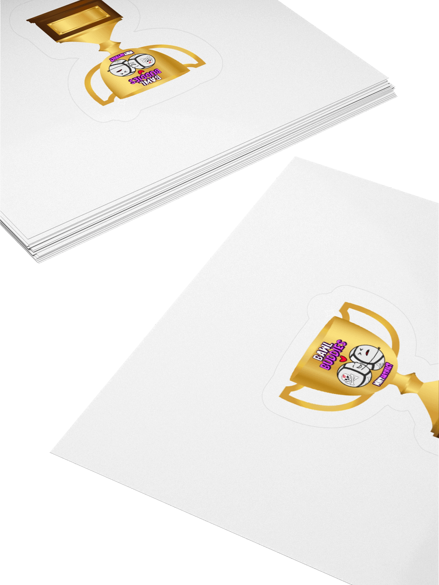 Bawl Buddies trophy Sticker product image (4)