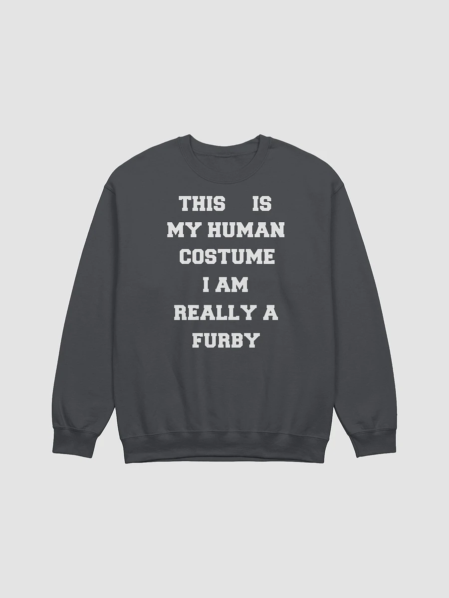 Human costume Furby edition classic sweatshirt product image (13)