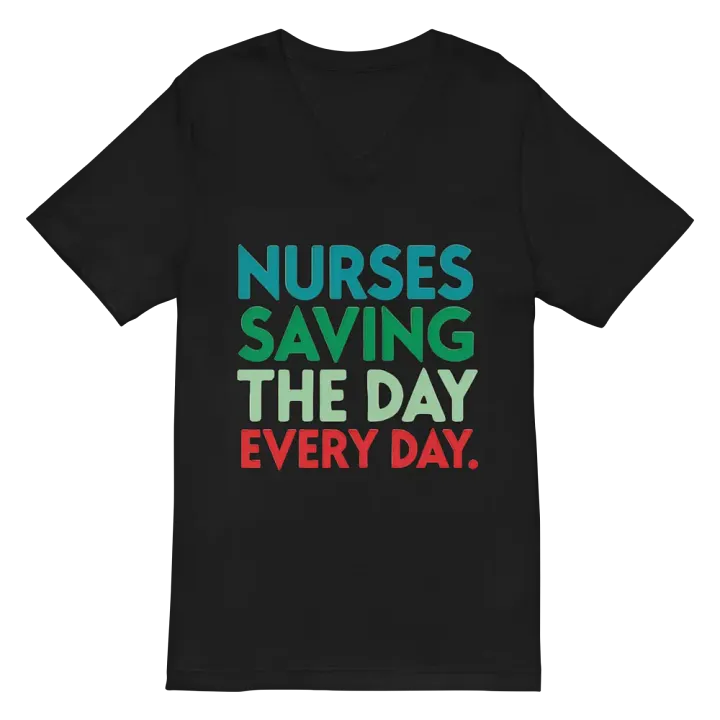 Everyday Heroes V-Neck Tee product image (3)