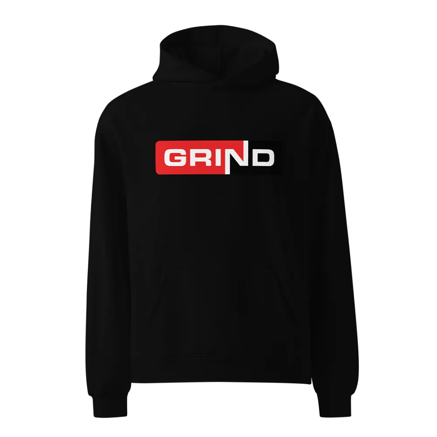 GRIND Logo Premium Oversized Hoodie product image (3)
