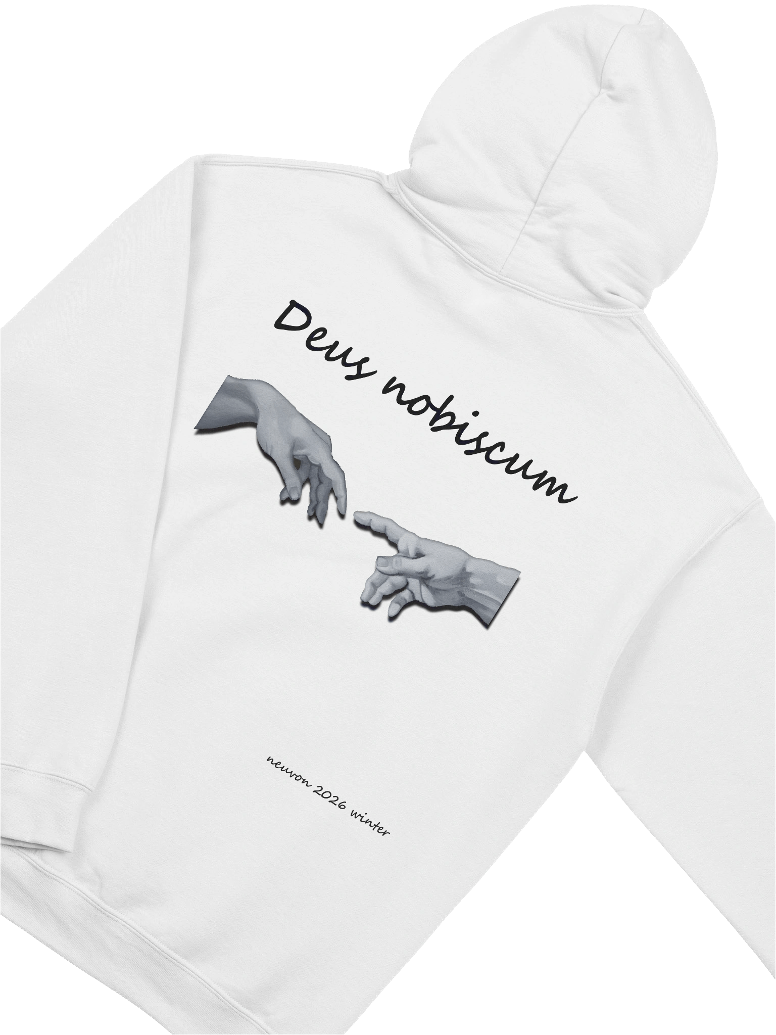 (W) Deus Nobiscum Heavyweight Hoodie - Winter 2026 product image (4)