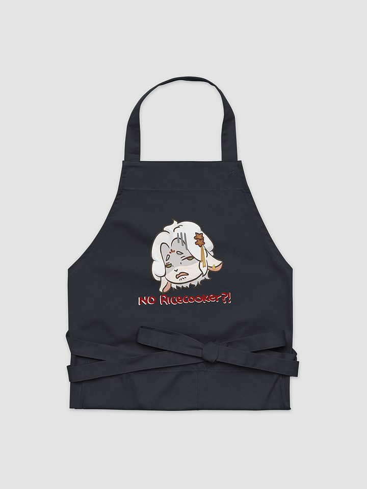 NO RICECOOKER?! Printed Cotton Apron product image (1)