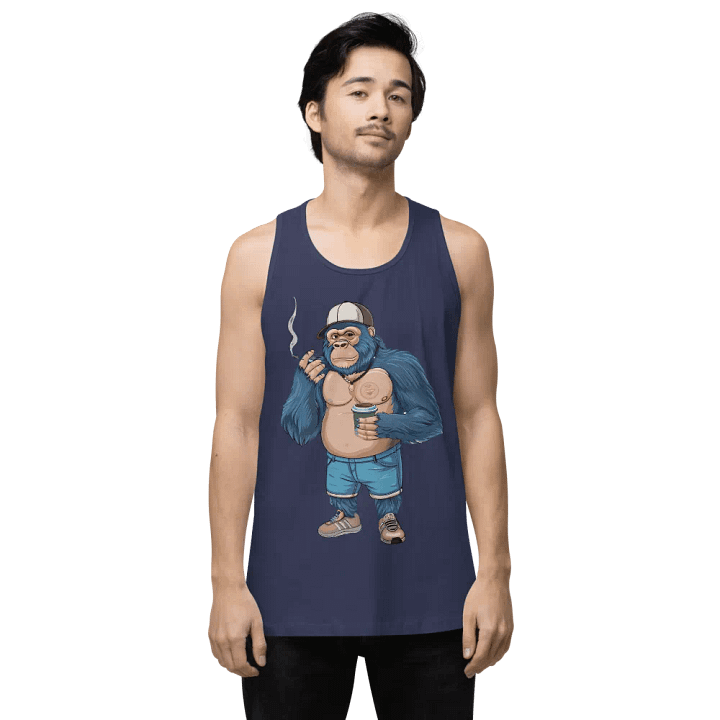 Blue Gorilla Men's Premium Tank Top product image (1)