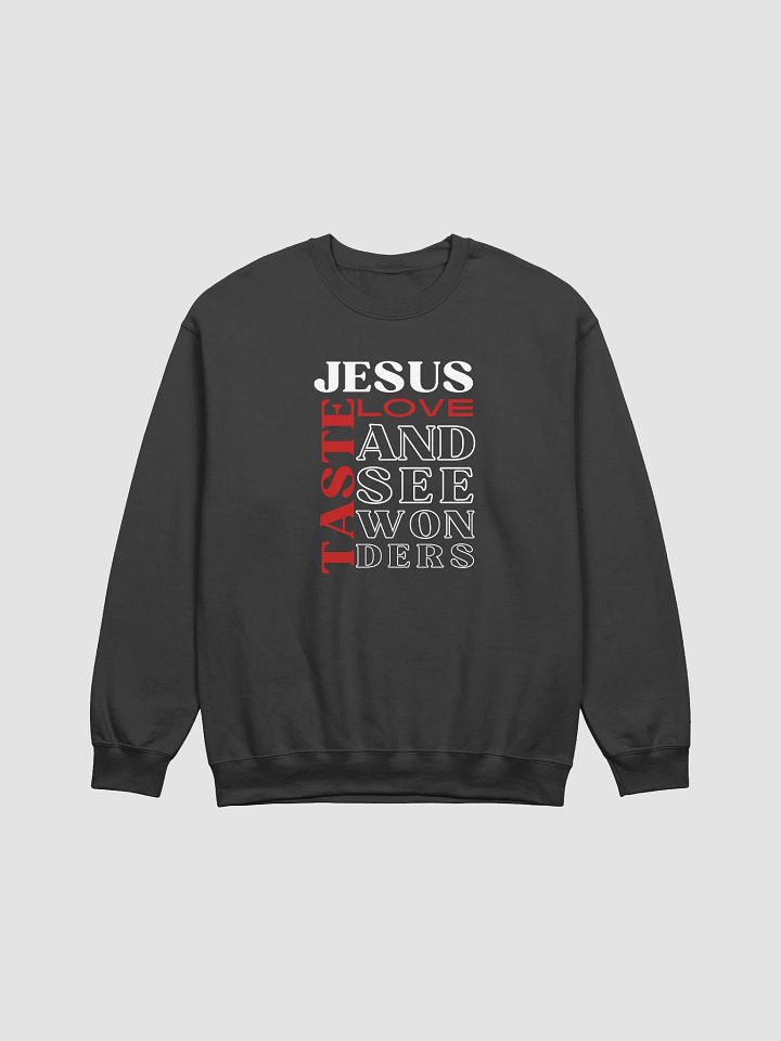 Taste JESUS Love Gildan Christian Sweater product image (7)