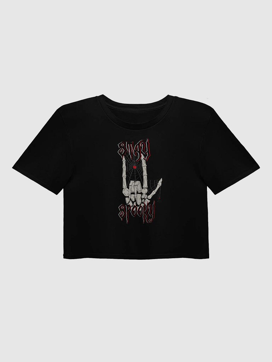 Stay Spooky! Skeleton Crop Top product image (9)