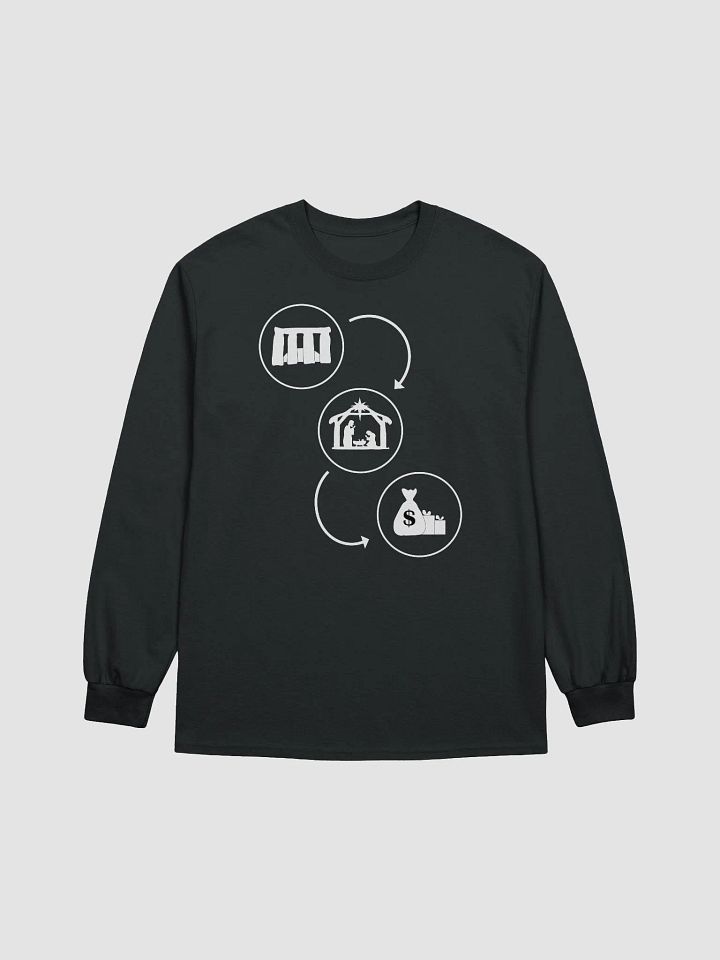 The Evolution of Christmas - Gildan Ultra Cotton Long Sleeve T-Shirt product image (1)