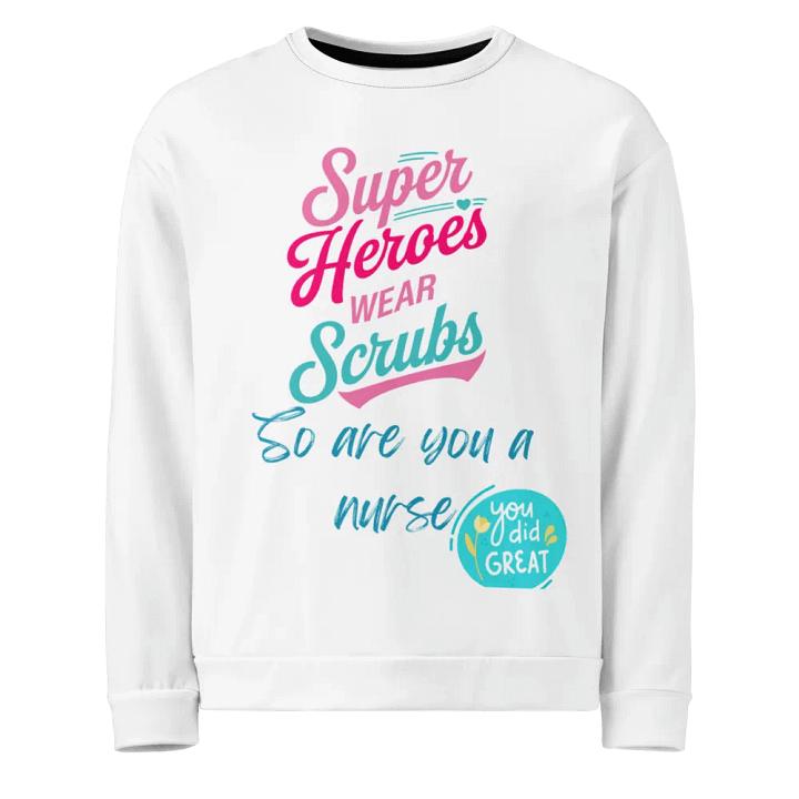 Nurse Appreciation All-Over Print Sweatshirt product image (1)