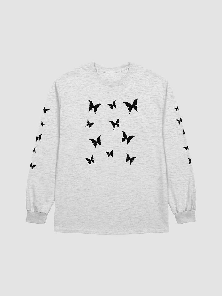 Butterflies - Cotton Long Sleeve T-Shirt product image (1)