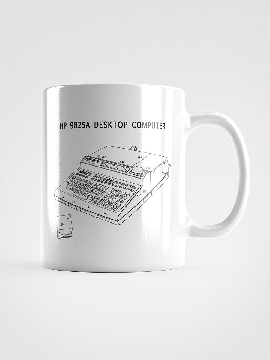 HP 9825 Computer Mug (White) product image (1)