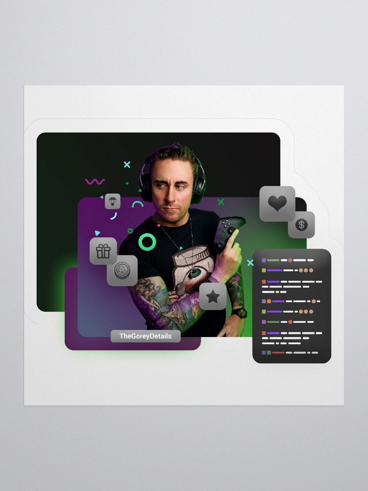 Chat Encouraged - Kiss Cut Stickers product image (2)