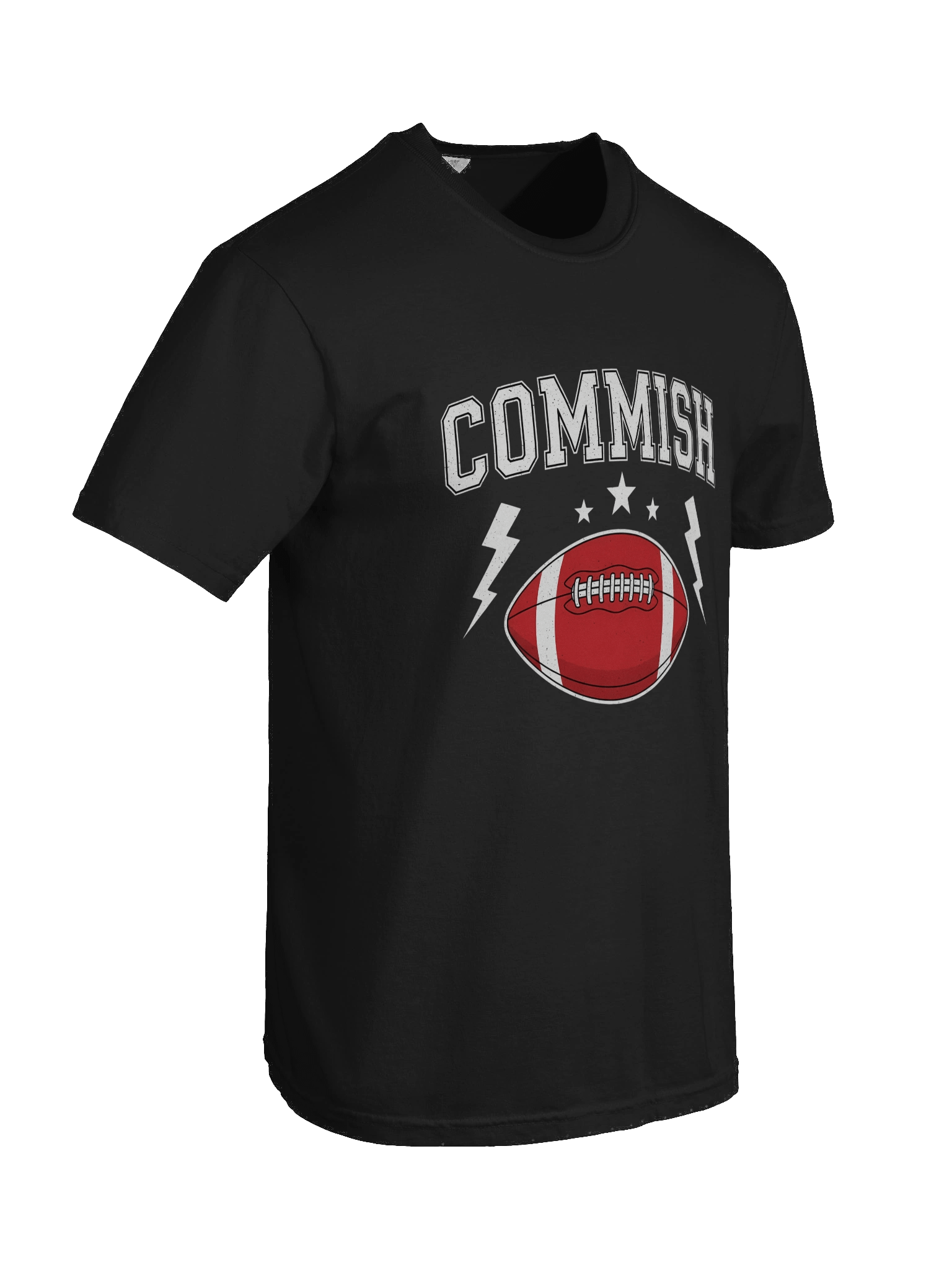 Fantasy COMMISH Football Red Tee product image (43)