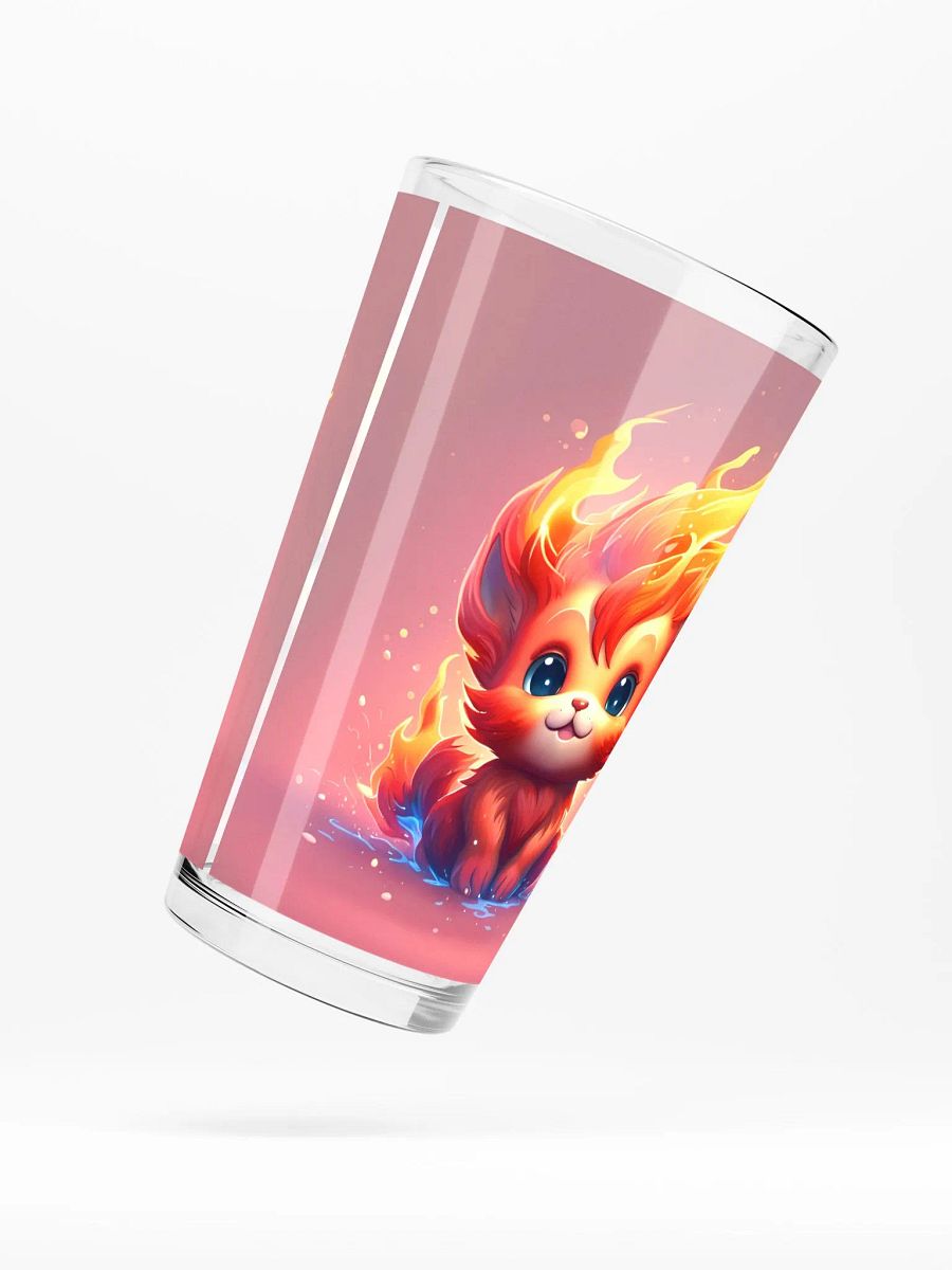 Fire Cat Pint Glass product image (5)