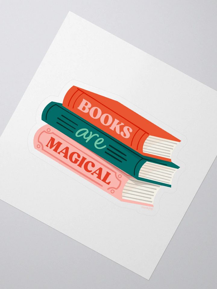 Books Are Magical Sticker product image (2)
