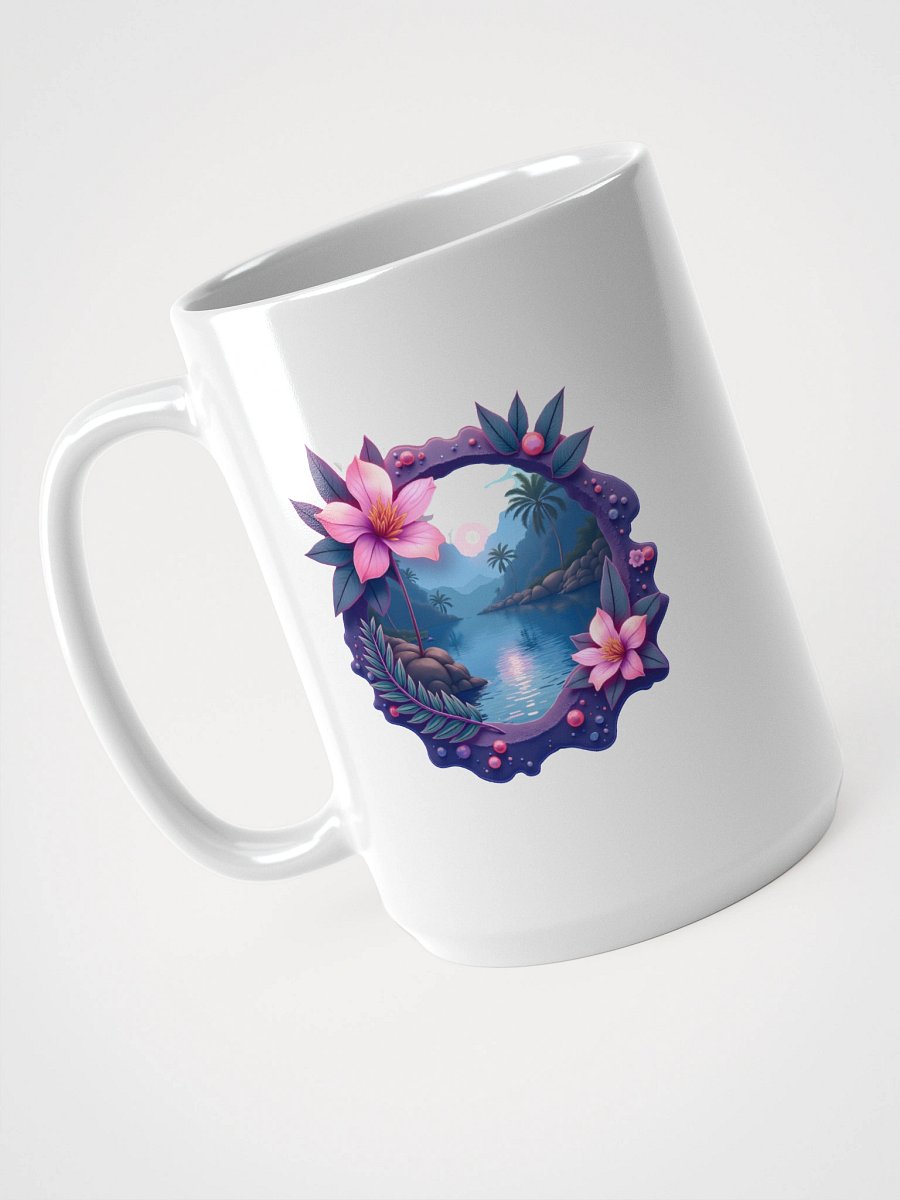 Retro Fantasy Floral Mug product image (3)