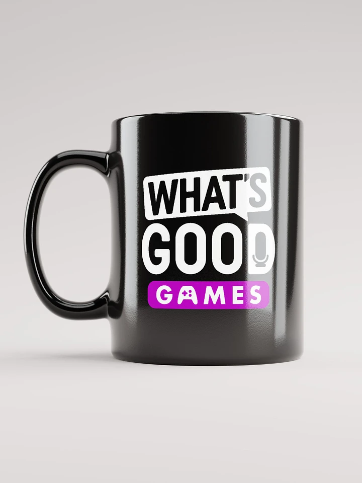 What's Good Games Coffee Mug Black product image (1)