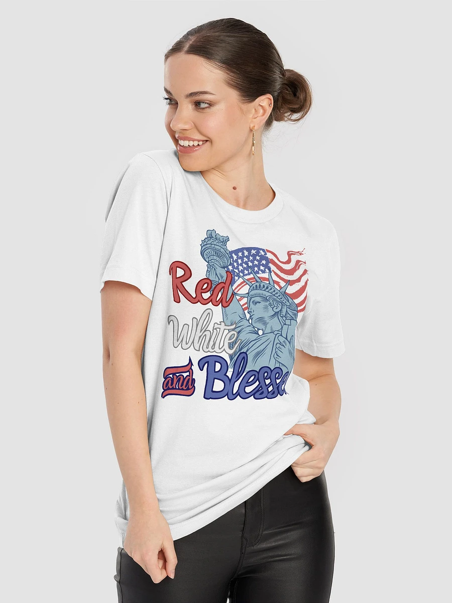 Red, White And Blessed T-Shirt product image (11)