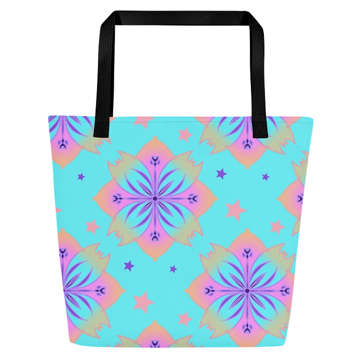 Pretty Pastel Bow Pattern All Over Print Tote product image (2)