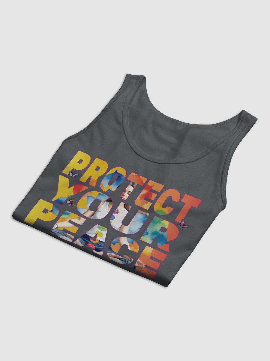 Protect Your Peace 7 Chakra Meditation Yoga Pose Spirituality Tank Top product image (4)