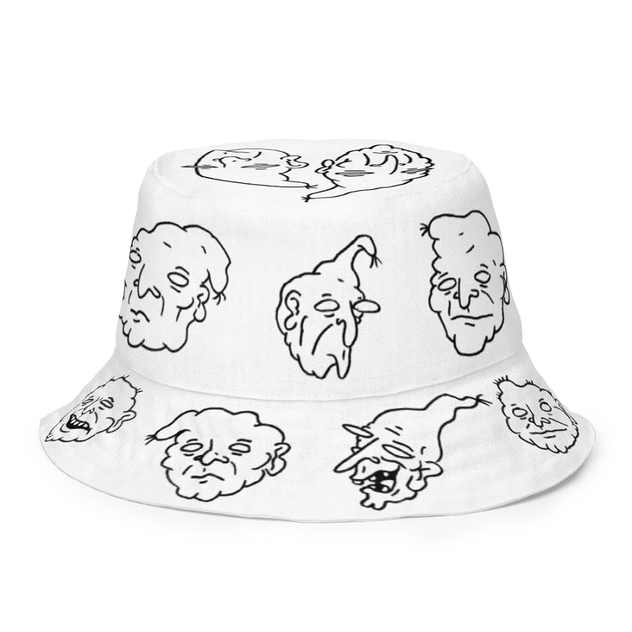 DOODLE BUCKET (WHITE REVERSABLE) product image (3)