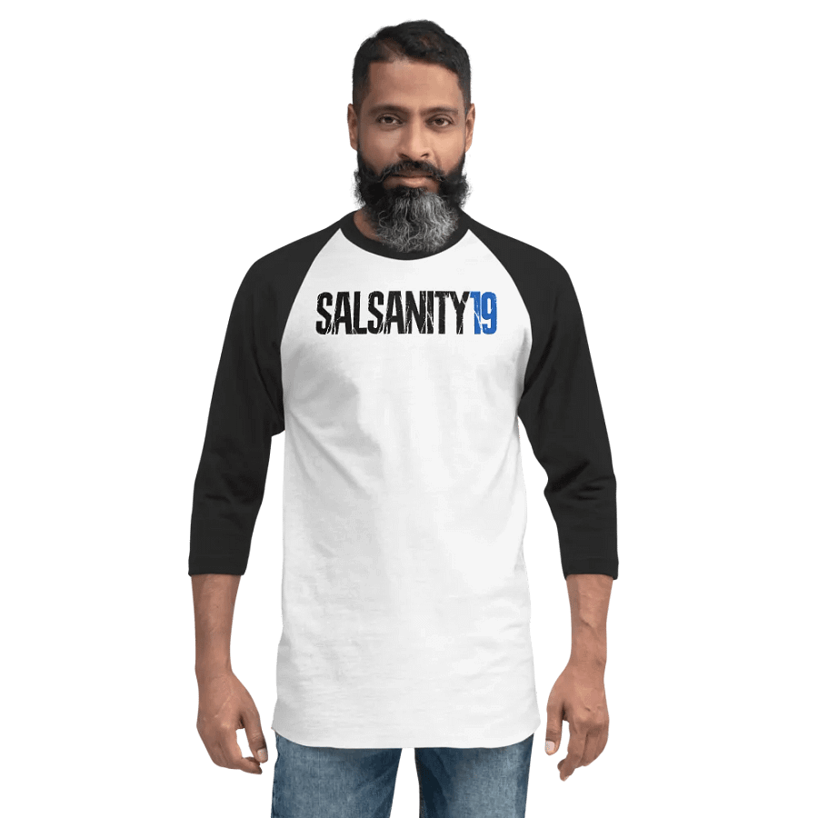 Salsanity19 ¾ Sleeve Raglan Tee product image (11)
