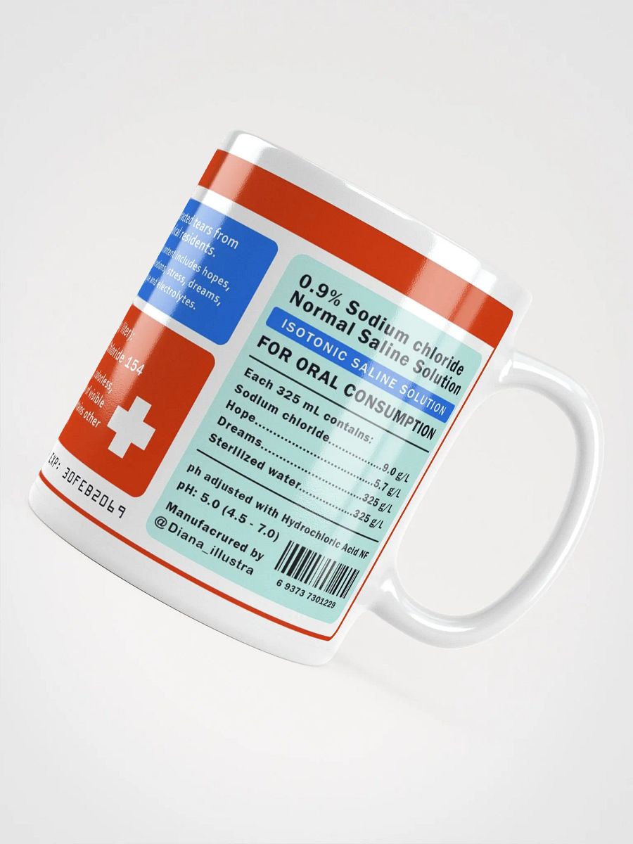 "Medical resident tears" Ceramic mug product image (2)