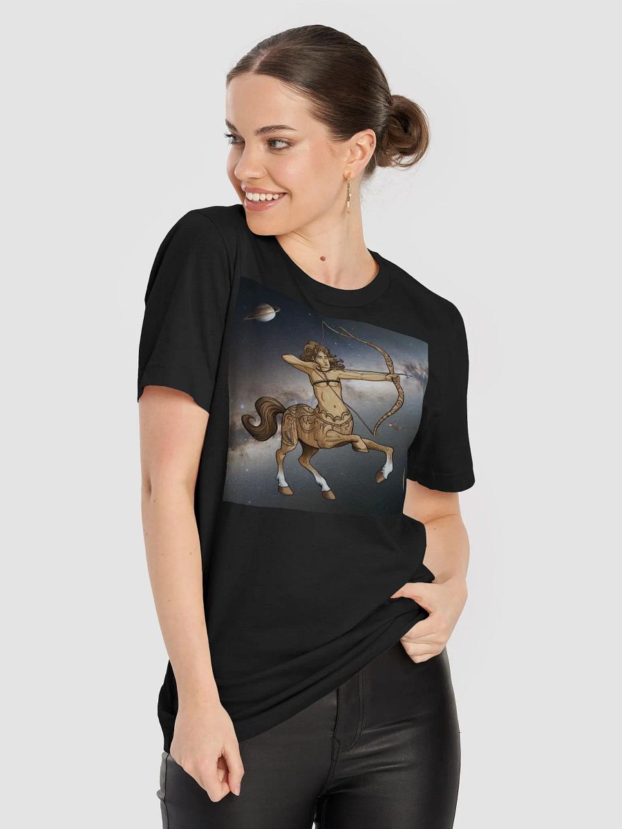 Sagittarius Zodiac Unisex Supersoft T-Shirt with Celestial Design product image (1)
