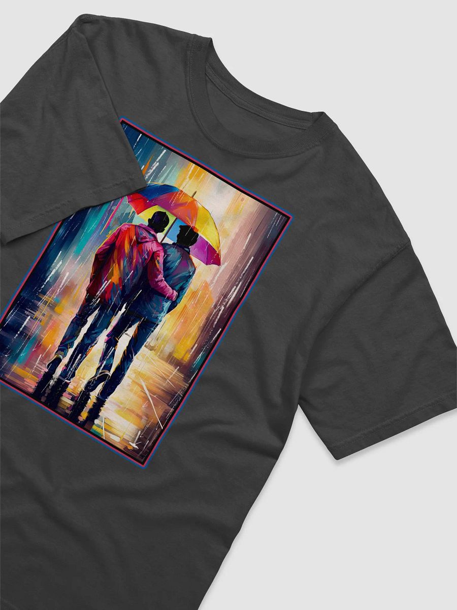 Gay Love In The Rain – Romantic T-Shirt product image (19)