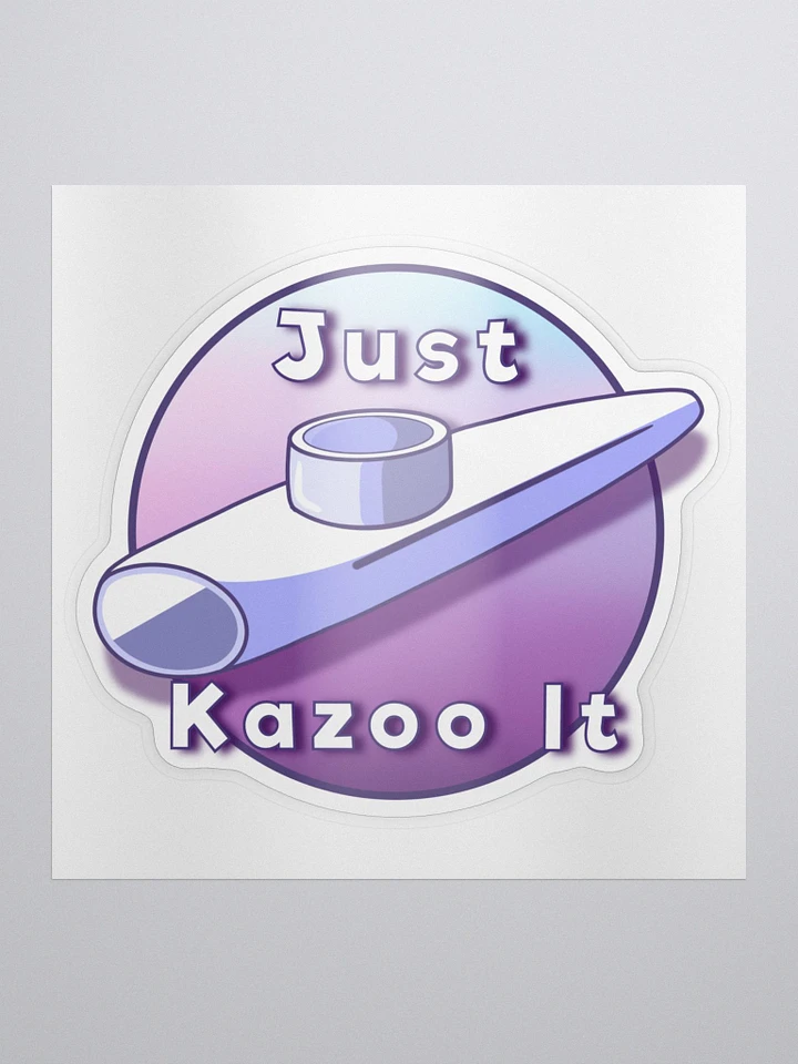 Just Kazoo It Sticker product image (1)