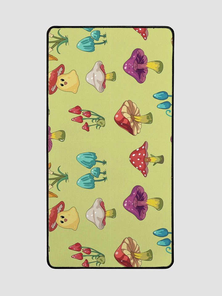 Whimsical Mushrooms Desk Mat product image (2)