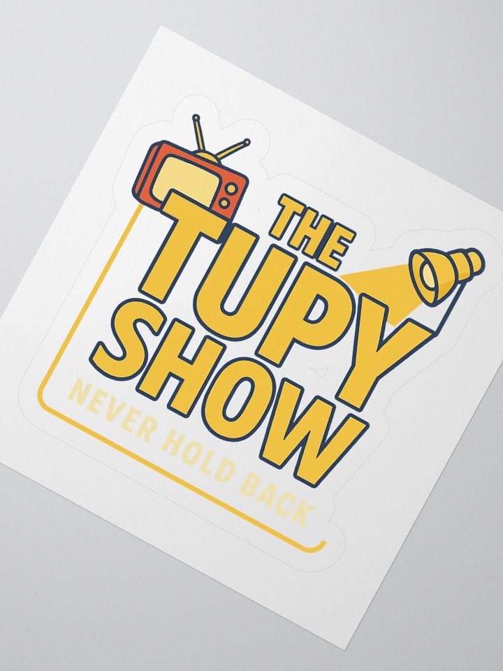 The Tupy Show Sticker product image (4)