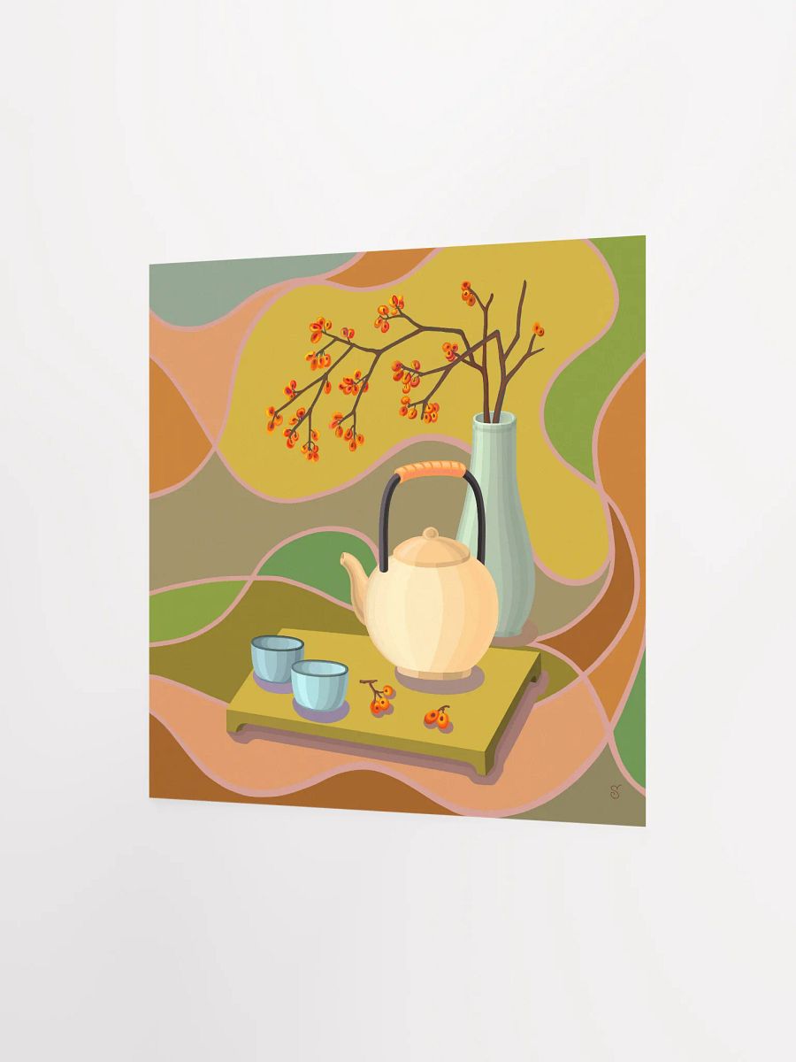 Tranquil Tea Time Poster - Coffee Shop No. 9 product image (2)