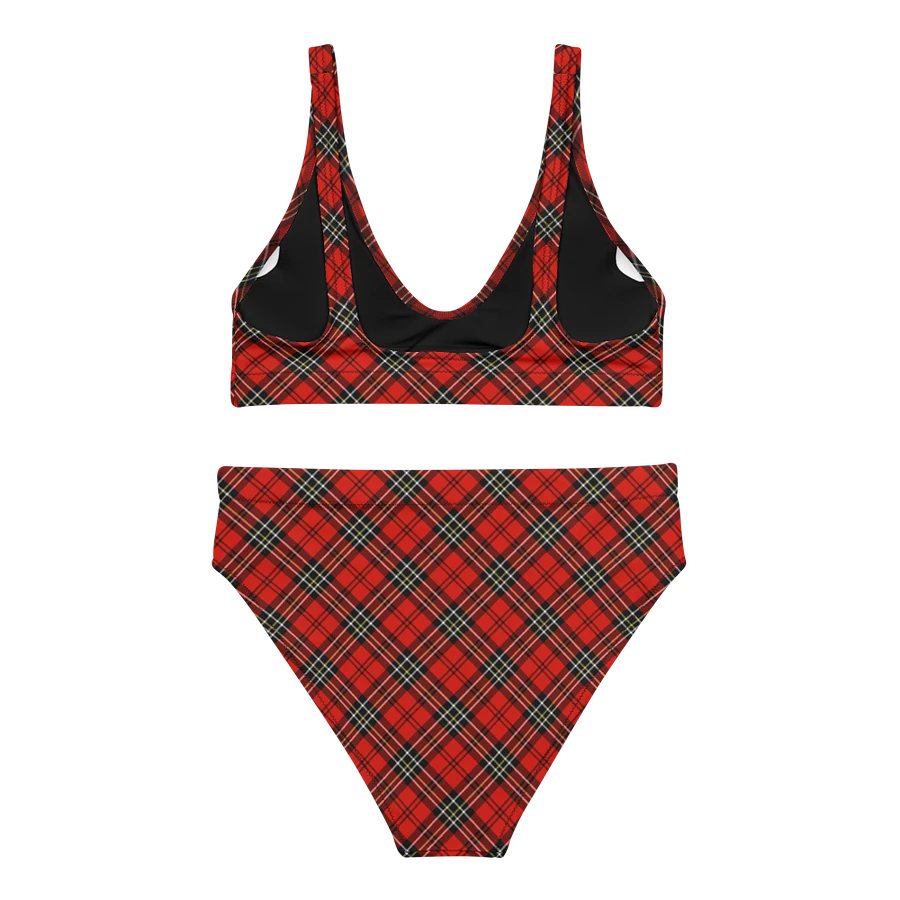 Red Vintage Plaid Bikini product image (4)