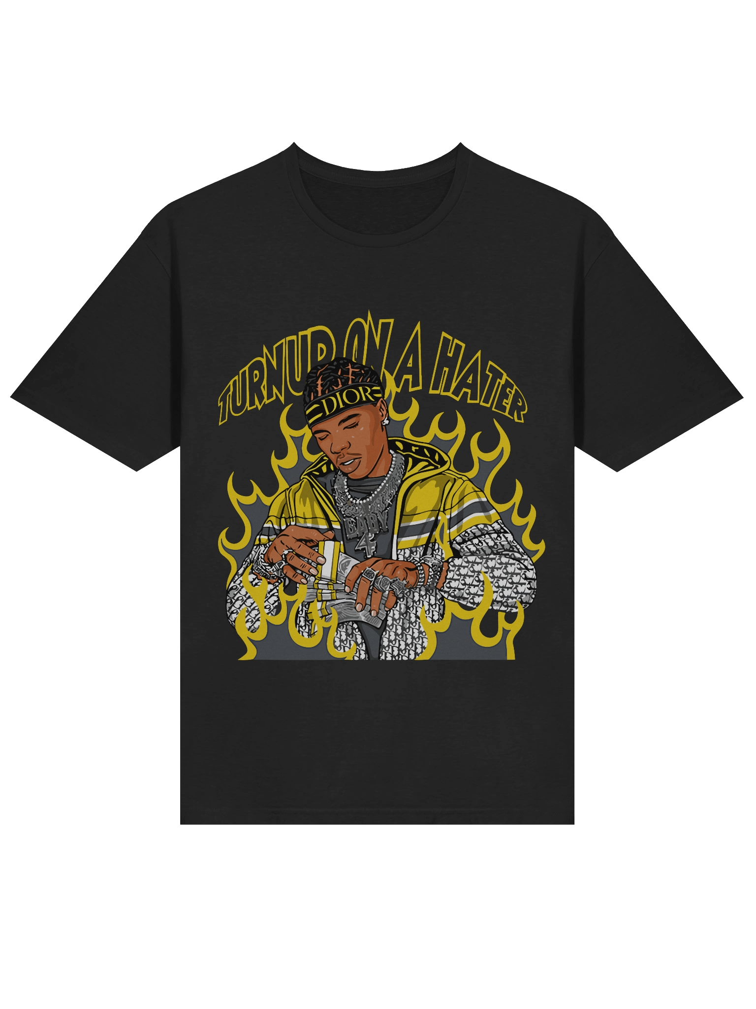 Flame King Money Stack T-Shirt product image (3)