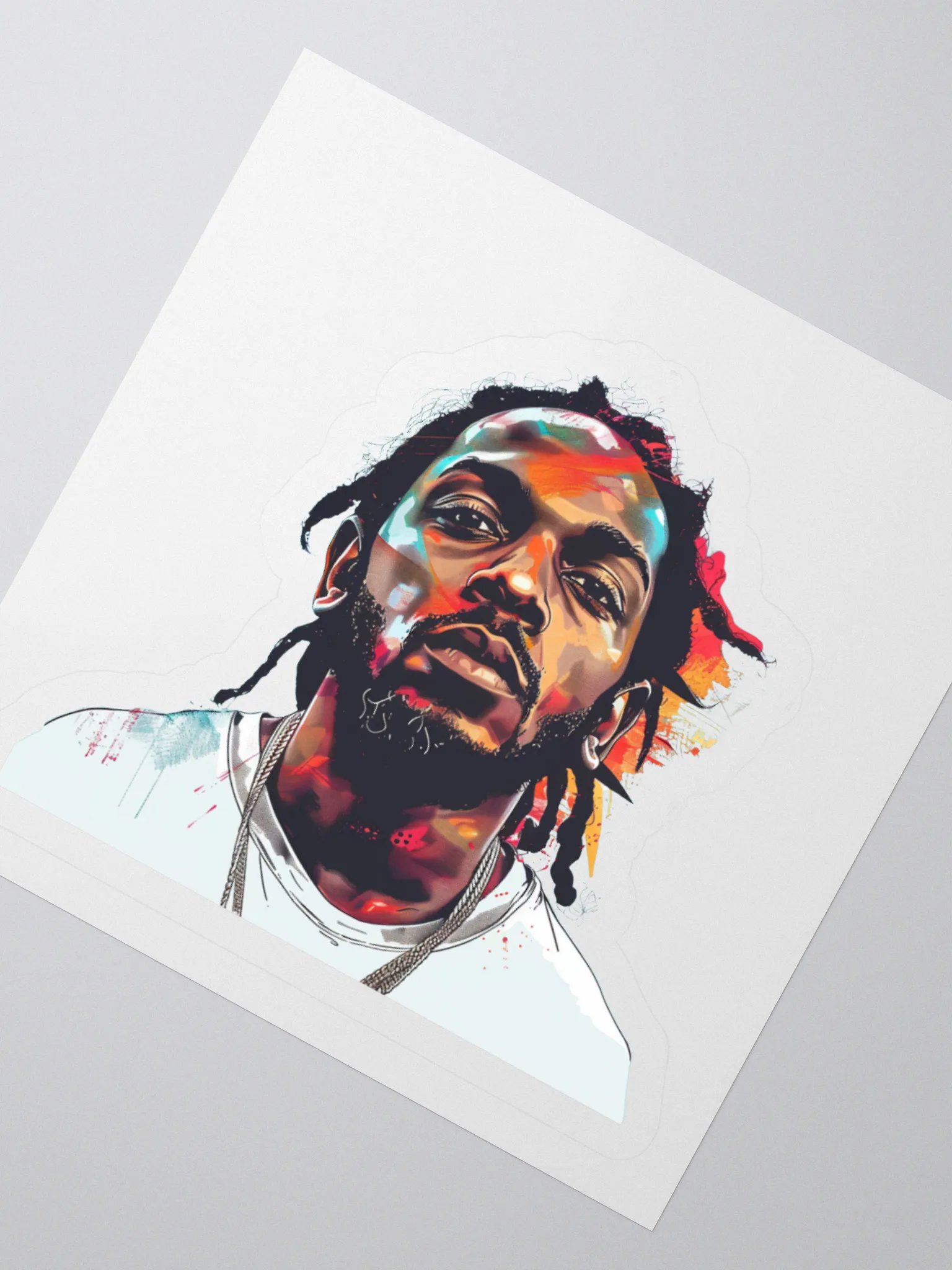 K. Dot Laptop Sticker product image (2)