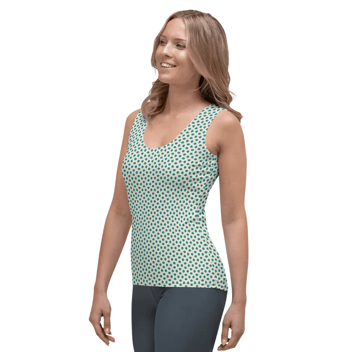 Blue Leaves Women's Tank Top product image (1)